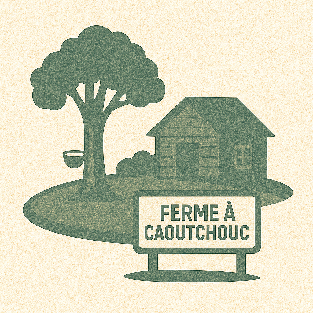 Ferme à caoutchouc