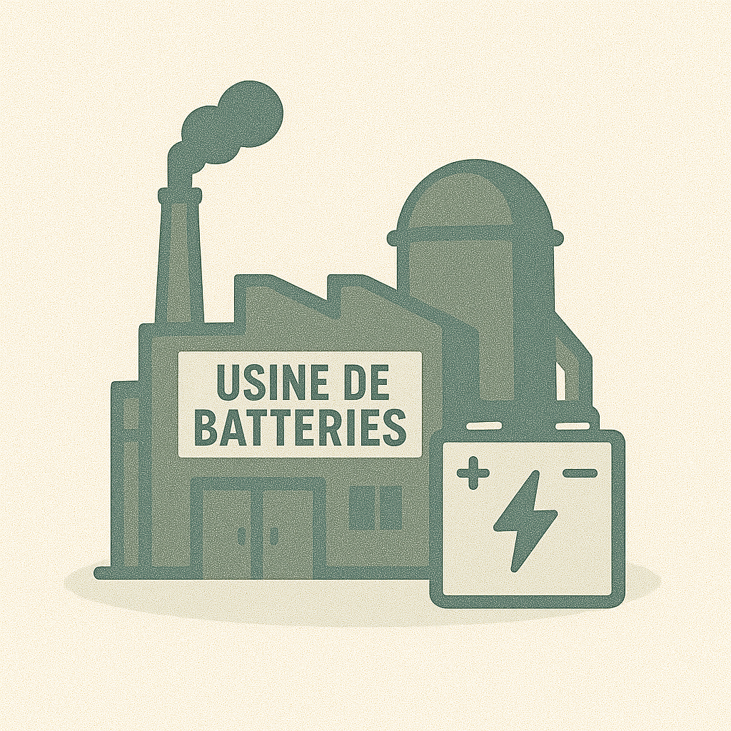 Usine batteries