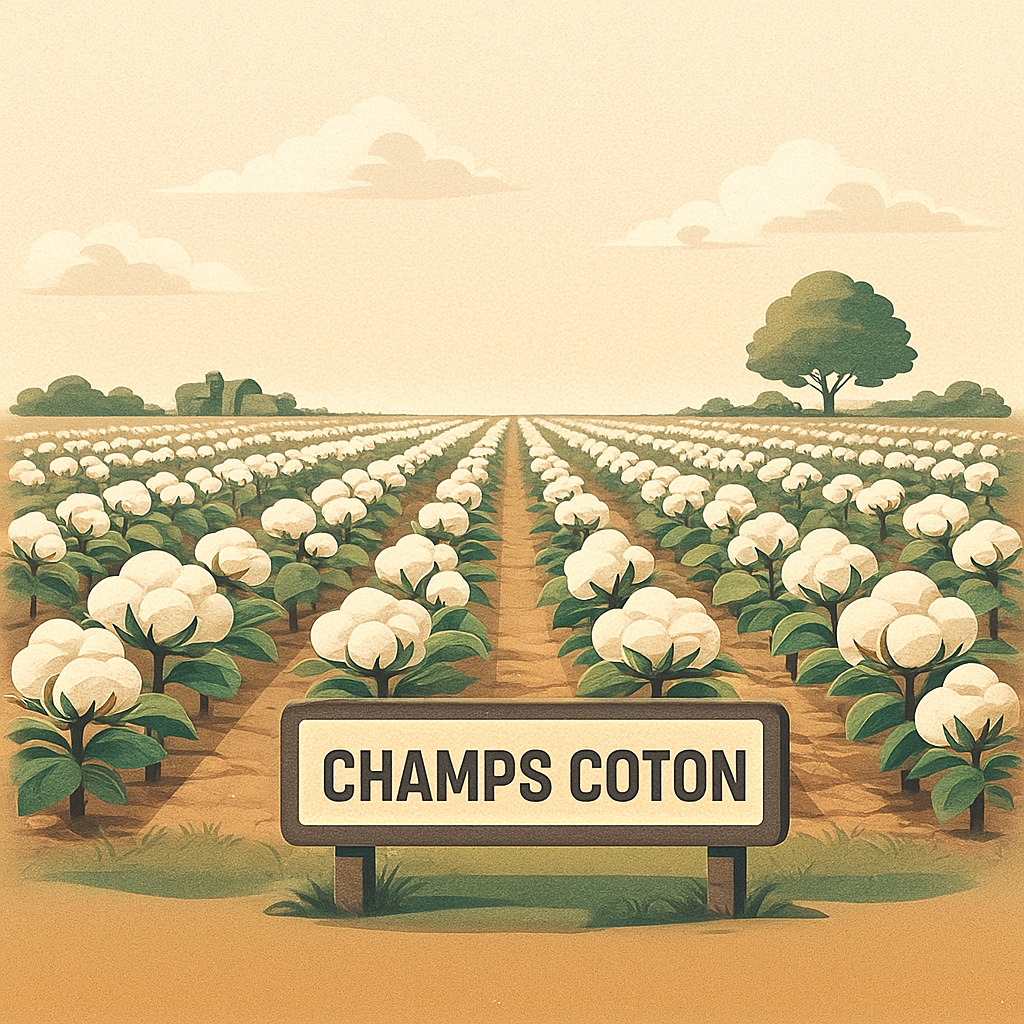 Champs de coton